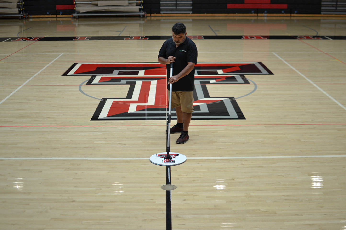 Custom Keyclean Pro | Sweat Mop | 18" Round | Qty. 2 - Courtclean-temporary