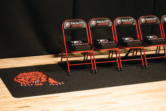 Courtside Gym Floor Runners: Set of 2 - Custom Logo available